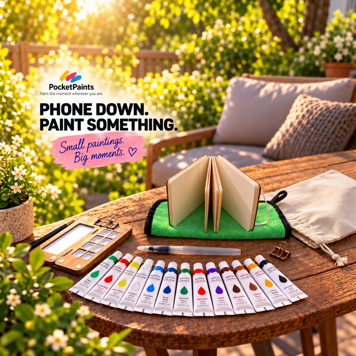 PocketPaints Watercolour Kits
