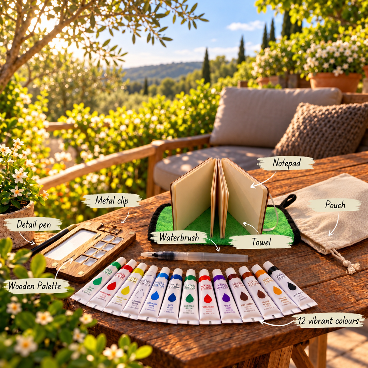 PocketPaints Watercolour Kits